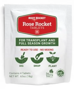 Brighter Blooms Fertilizers & Soil Additives Free Root Rocket® Rose Rocket Tablets