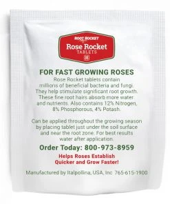 Brighter Blooms Fertilizers & Soil Additives Free Root Rocket® Rose Rocket Tablets